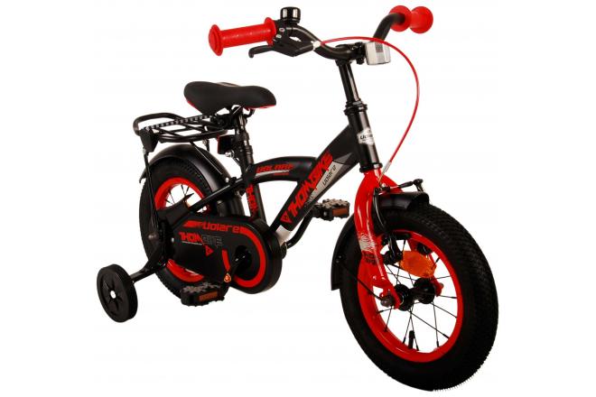 Volare Thombike Kinderfiets - Jongens - 12 inch - Zwart Rood