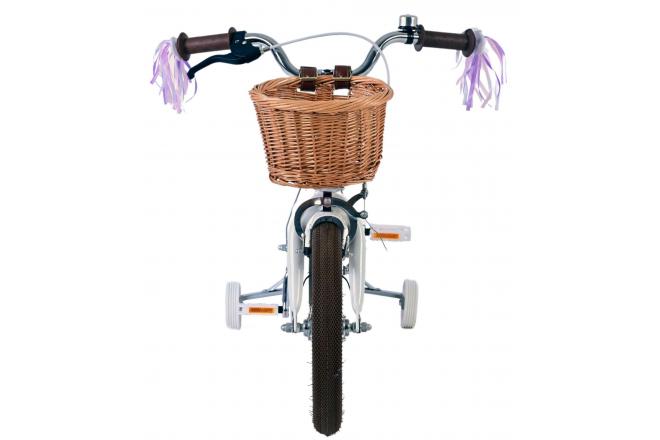 Volare Blossom Kinderfiets - Meisjes - 14 inch - Wit