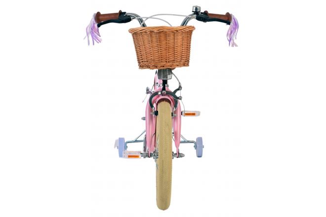 Volare Blossom Kinderfiets - Meisjes - 16 inch - Roze - Twee Handremmen