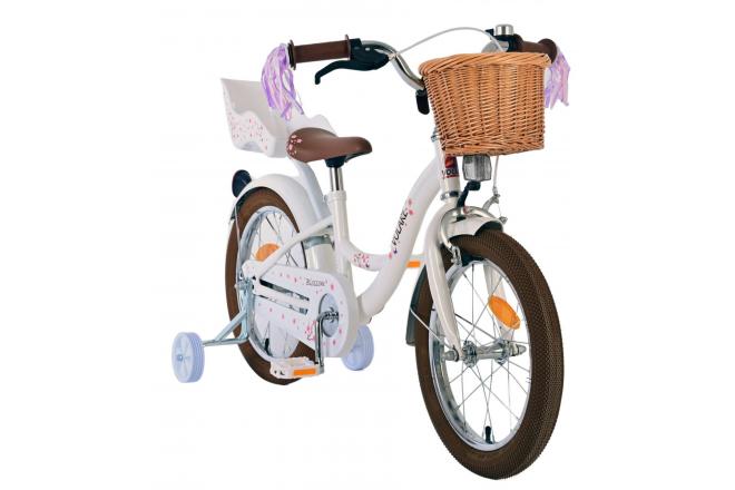 Volare Blossom Kinderfiets - Meisjes - 16 inch - Wit