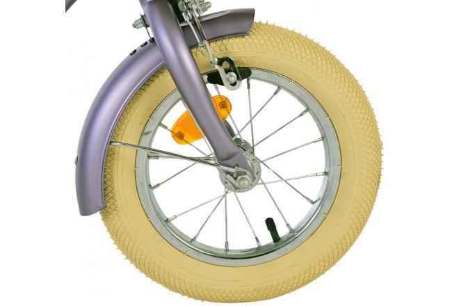 Volare Blossom Kinderfiets - Meisjes - 12 inch - Paars