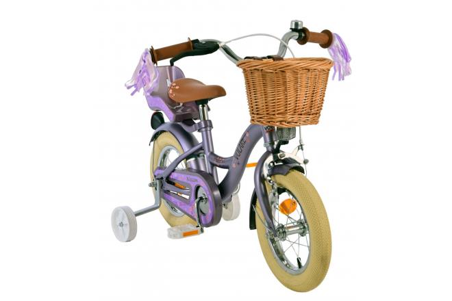 Volare Blossom Kinderfiets - Meisjes - 12 inch - Paars