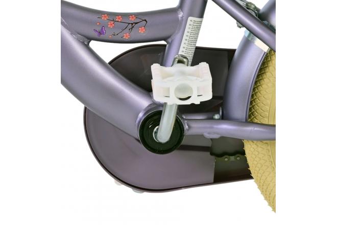 Volare Blossom Kinderfiets - Meisjes - 12 inch - Paars