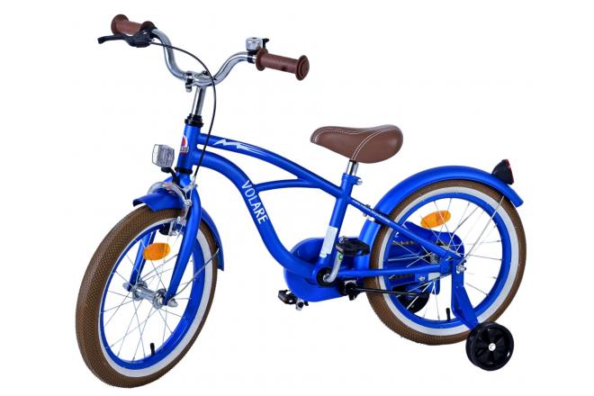 Volare Blue Cruiser Kinderfiets - Jongens - 16 inch - Blauw