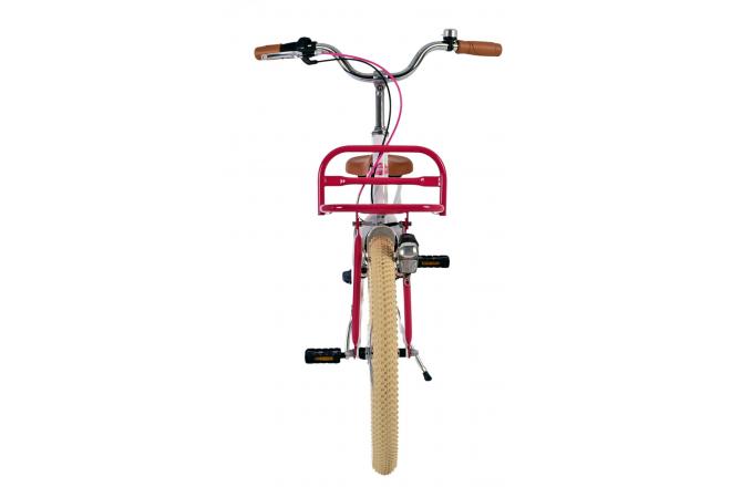 Volare Excellent Kinderfiets - Meisjes - 20 inch - Wit - 3 versnellingen