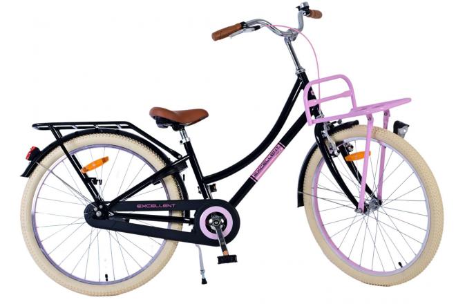 Volare Excellent Kinderfiets - Meisjes - 24 inch - Zwart