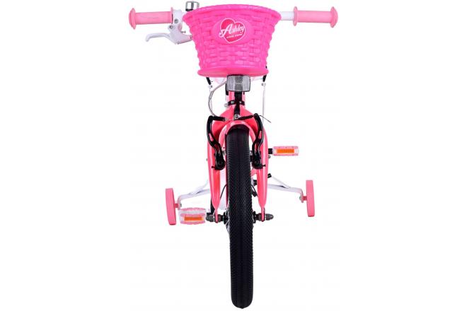 Volare Ashley Kinderfiets - Meisjes - 16 inch - Roze/Rood