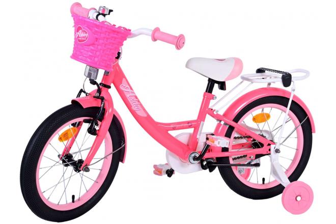 Volare Ashley Kinderfiets - Meisjes - 16 inch - Roze/Rood