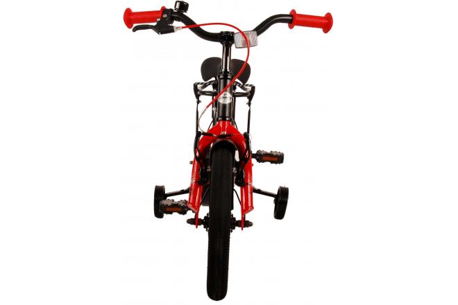 Volare Thombike Kinderfiets - Jongens - 14 inch - Zwart Rood