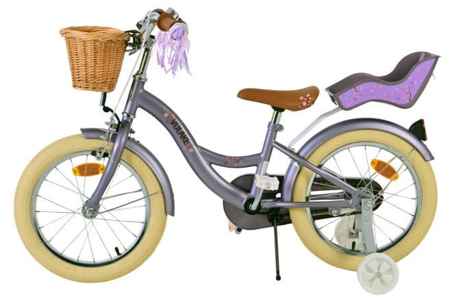 Volare Blossom Kinderfiets - Meisjes - 16 inch - Paars