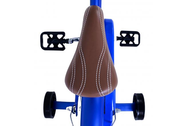 Volare Blue Cruiser Kinderfiets - Jongens - 12 inch - Blauw - 95% afgemonteerd