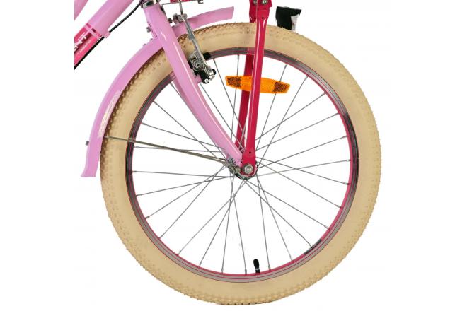 Volare Excellent Kinderfiets - Meisjes - 20 inch - Roze - 3 versnellingen