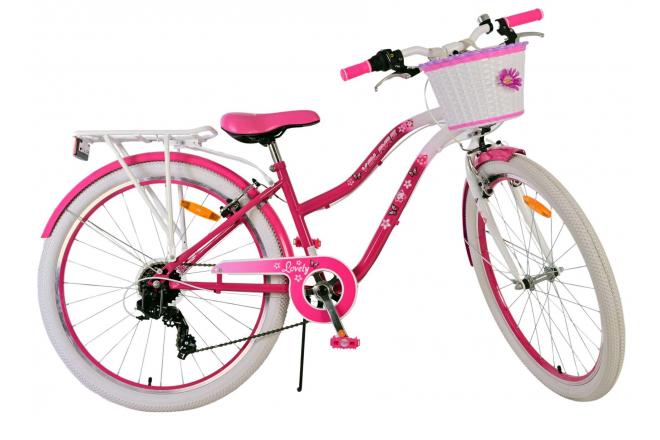 Volare Lovely Kinderfiets - Meisjes - 26 inch - Roze - 7 speed