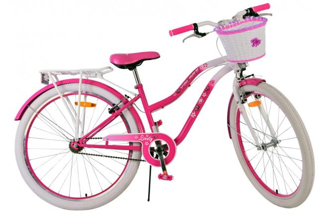 Volare Lovely Kinderfiets - Meisjes - 26 inch - Roze - Twee handremmen