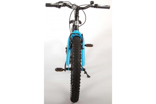 Volare Rocky Kinderfiets - 20 inch - Blauw Zwart - 85% afgemonteerd - 6 speed - Prime Collection