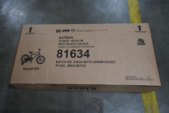 Batman Kinderfiets - Jongens - 16 inch - Zwart