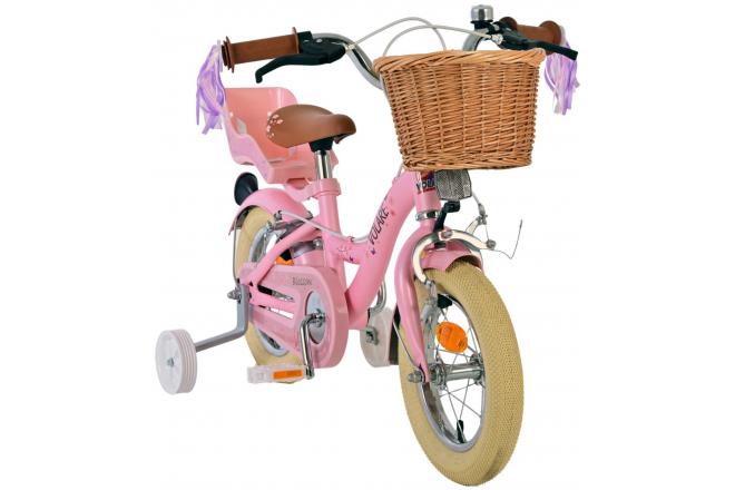 Volare Blossom Kinderfiets - Meisjes - 12 inch - Roze - Twee handremmen