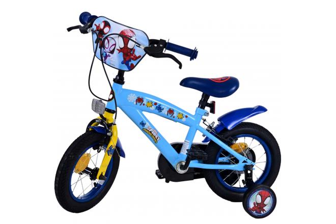 Spidey Kinderfiets - Jongens - 12 inch - Blauw - Twee handremmen