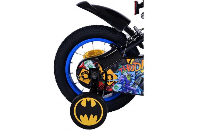 Batman Kinderfiets - Jongens - 12 inch - Zwart - Twee handremmen