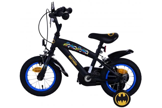 Batman Kinderfiets - Jongens - 12 inch - Zwart - Twee handremmen