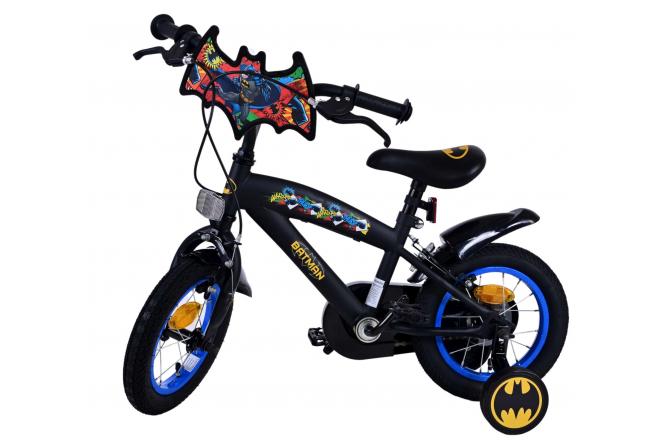 Batman Kinderfiets - Jongens - 12 inch - Zwart - Twee handremmen