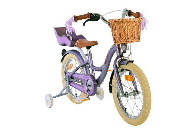 Volare Blossom Kinderfiets - Meisjes - 16 inch - Paars