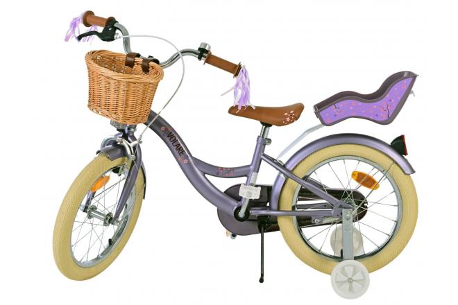 Volare Blossom Kinderfiets - Meisjes - 16 inch - Paars