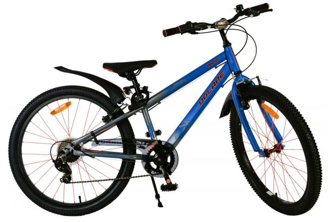 Volare Rocky Kinderfiets - 24 inch - Groen - Shimano Nexus 3 versnellingen