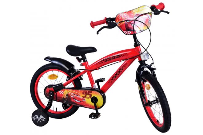 Disney Cars Kinderfiets - Jongens - 16 inch - Rood - 2 handremmen