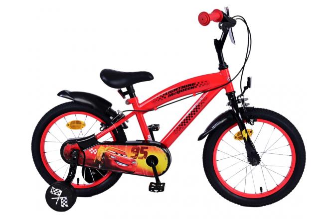 Disney Cars Kinderfiets - Jongens - 16 inch - Rood - 2 handremmen