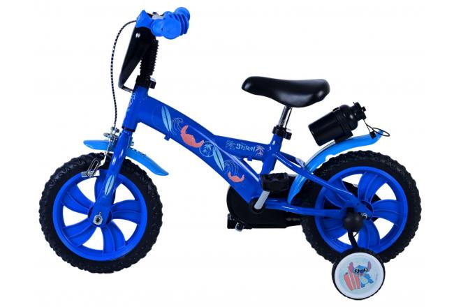 Disney Stitch Kinderfiets - Jongens - 12 inch - Blauw