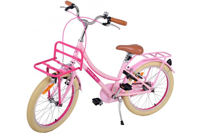 Volare Excellent Kinderfiets - Meisjes - 20 inch - Roze - Twee handremmen