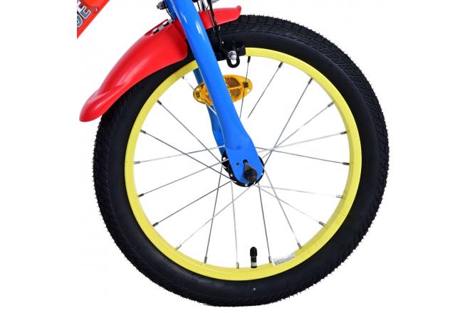 Paw Patrol Kinderfiets - Jongens - 16 inch - Rood - Twee handremmen